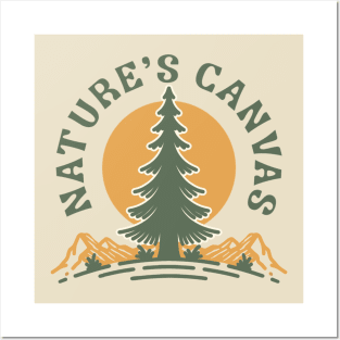 Nature canvas Posters and Art